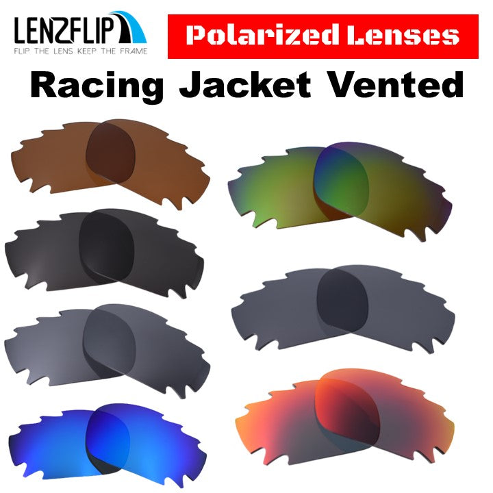 Oakley Racing Jacket Vented Non Vented LenzFlip