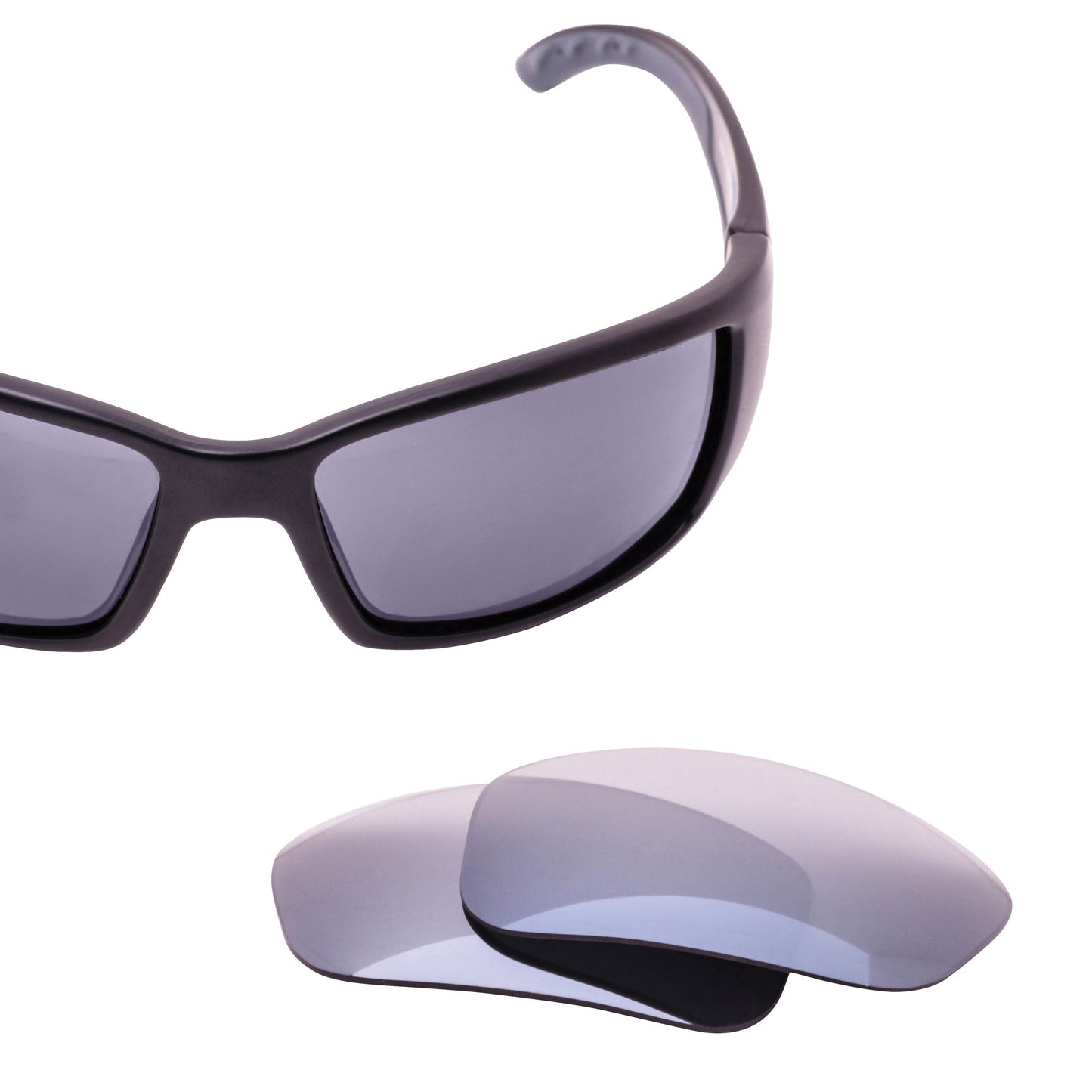 Gray Polarized with Flash Silver Mirror