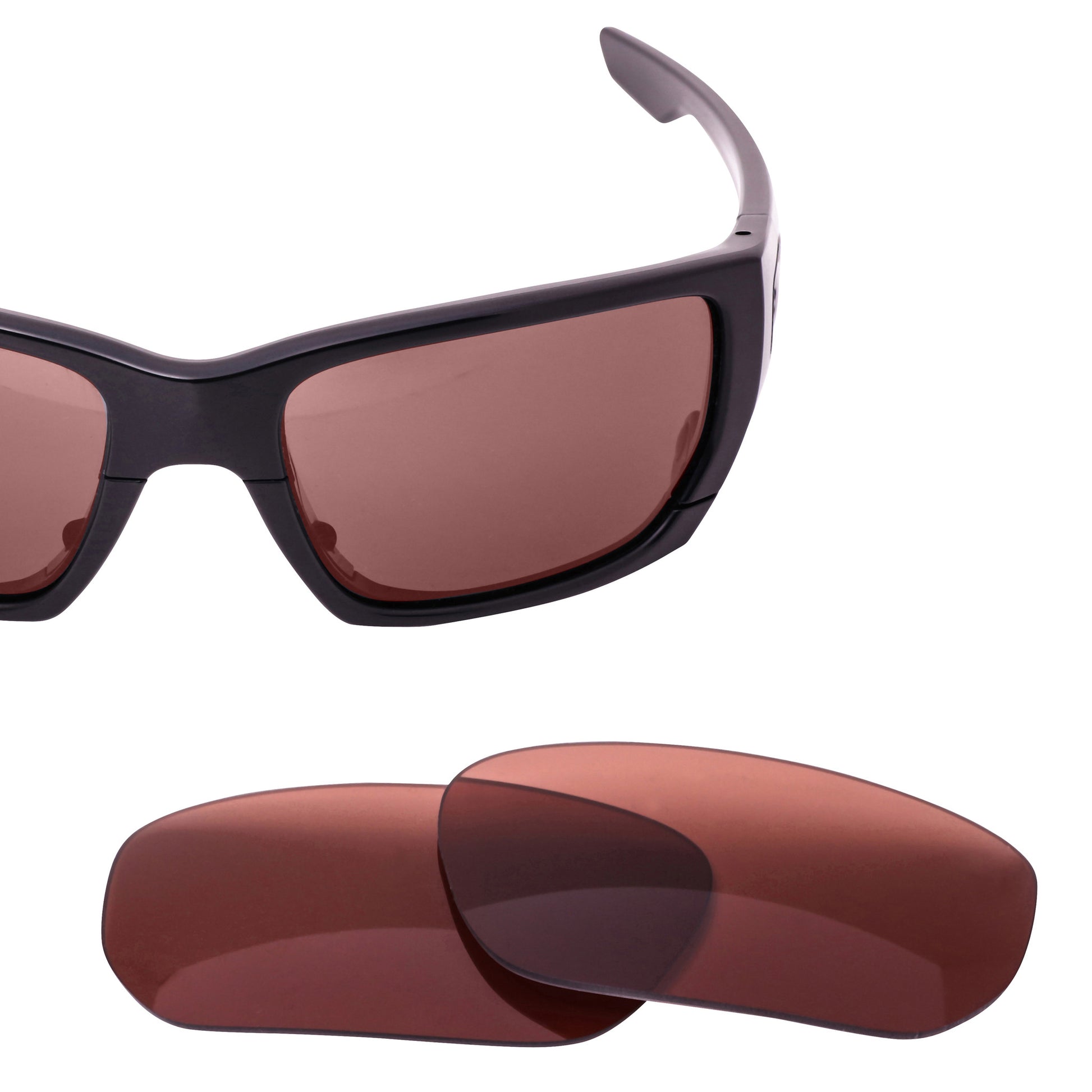 Rose polarized replacement lenses for oakley style switch