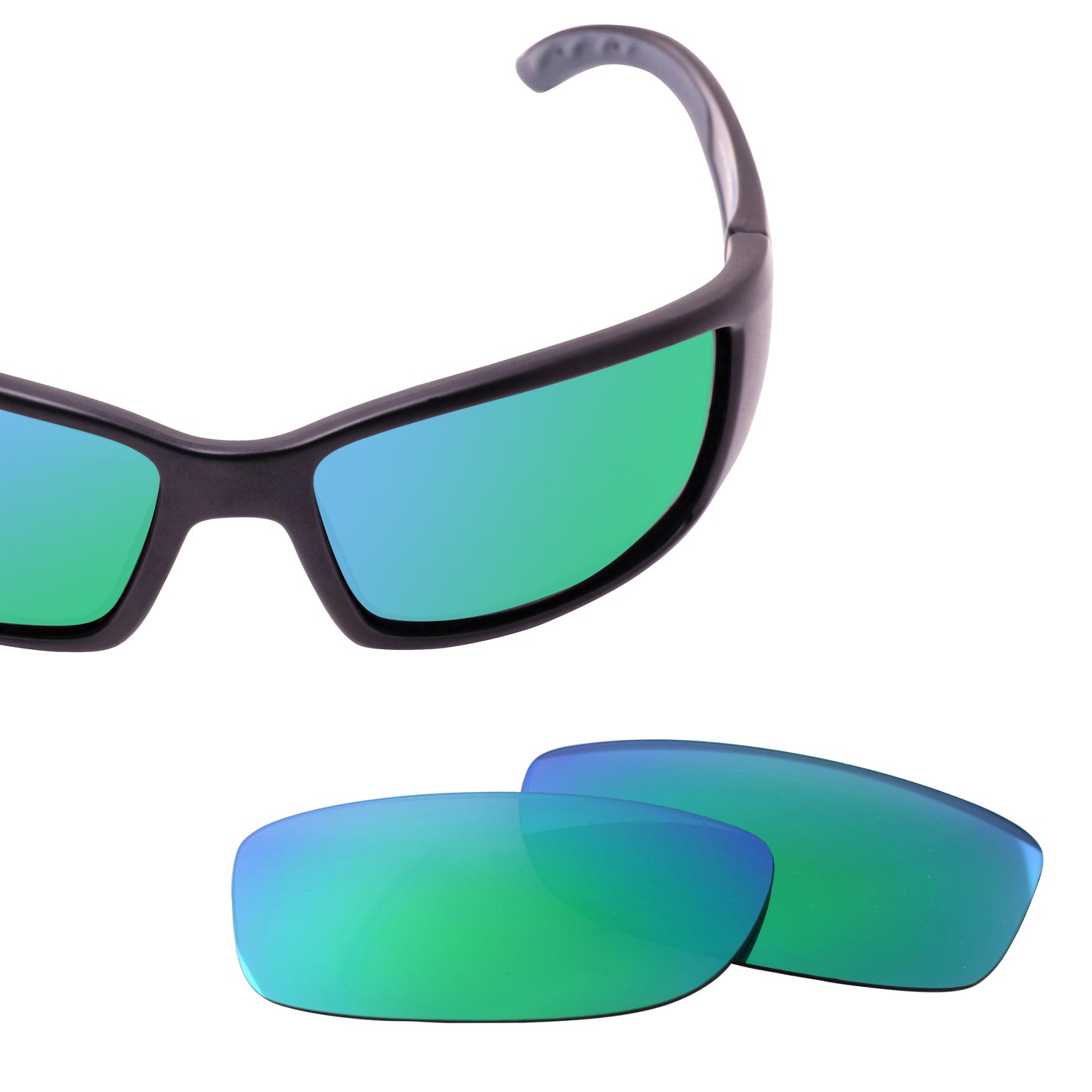 Brown Polarized with Green MIrror