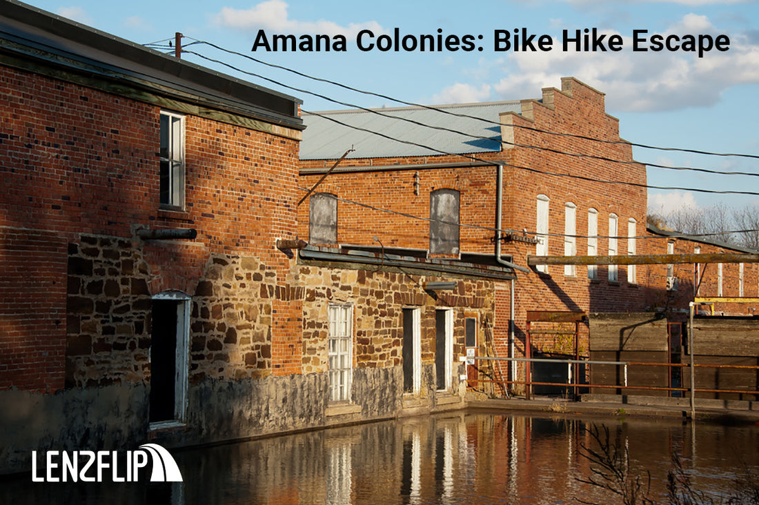 Get A Replacement Lens for Ray-Bans And Go Enjoy The Amana Colonies Bike And Hike Weekend!