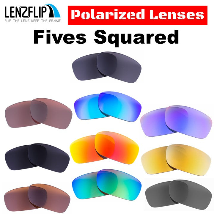 Fives squared fashion replacement lenses