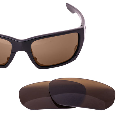 StyleSwitch Brown Polarized replacement lenses for Oakley