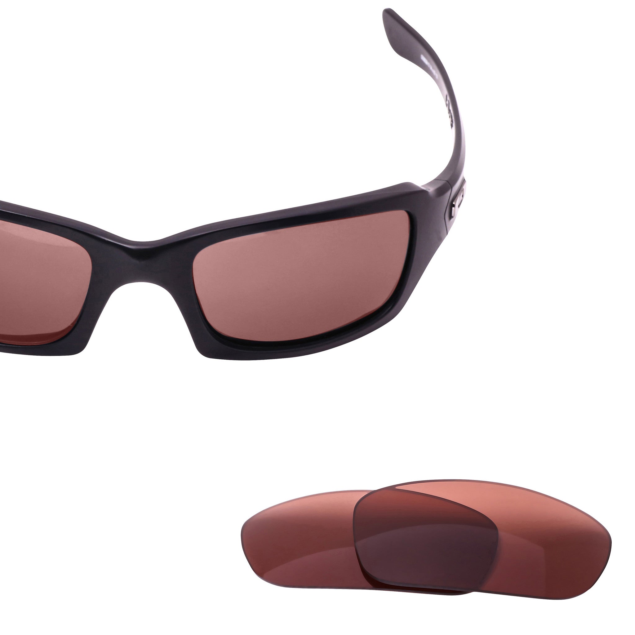 Oakley fives 2024 squared dimensions