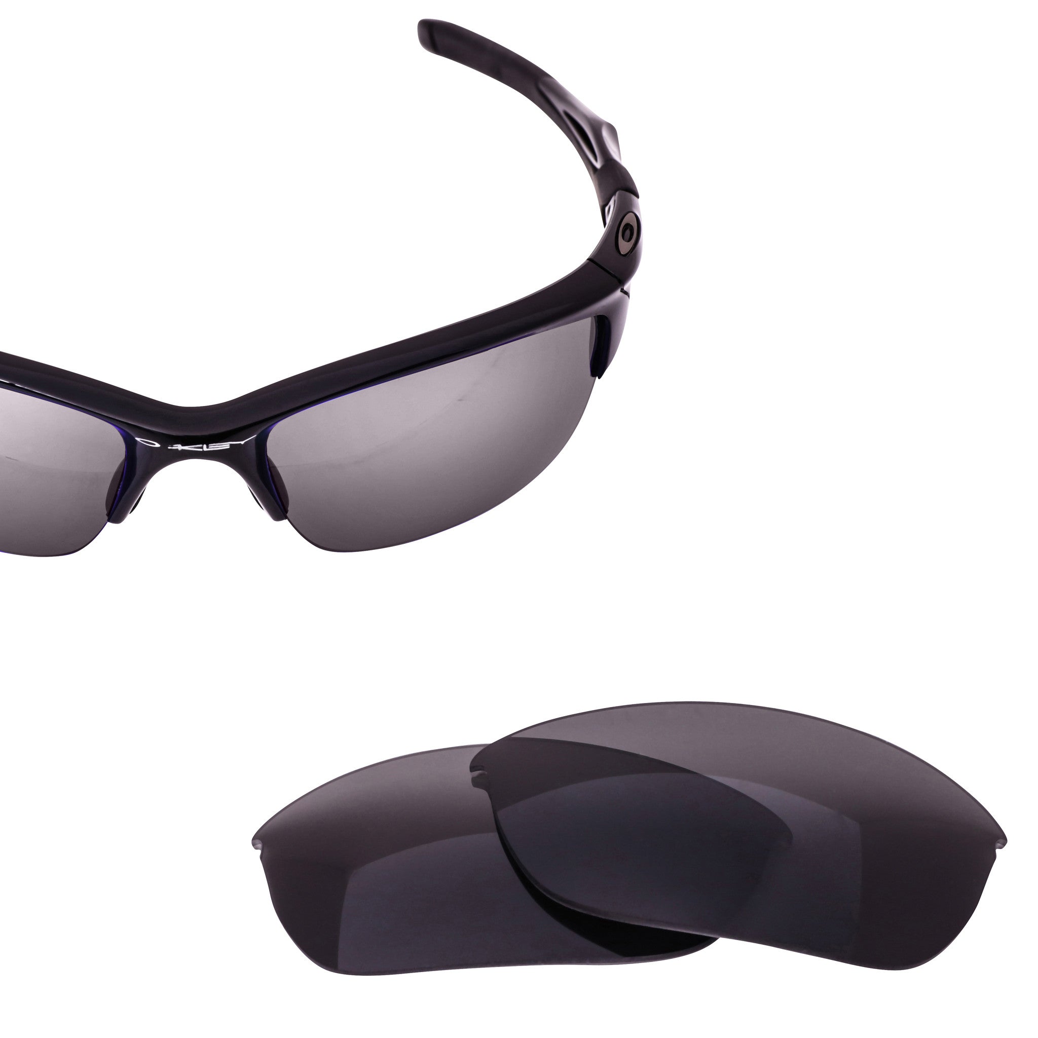 Oakley Men's Half Jacket 2.0 XL Sunglasses - Matte Black; Prizm Black -  Ourland Outdoor