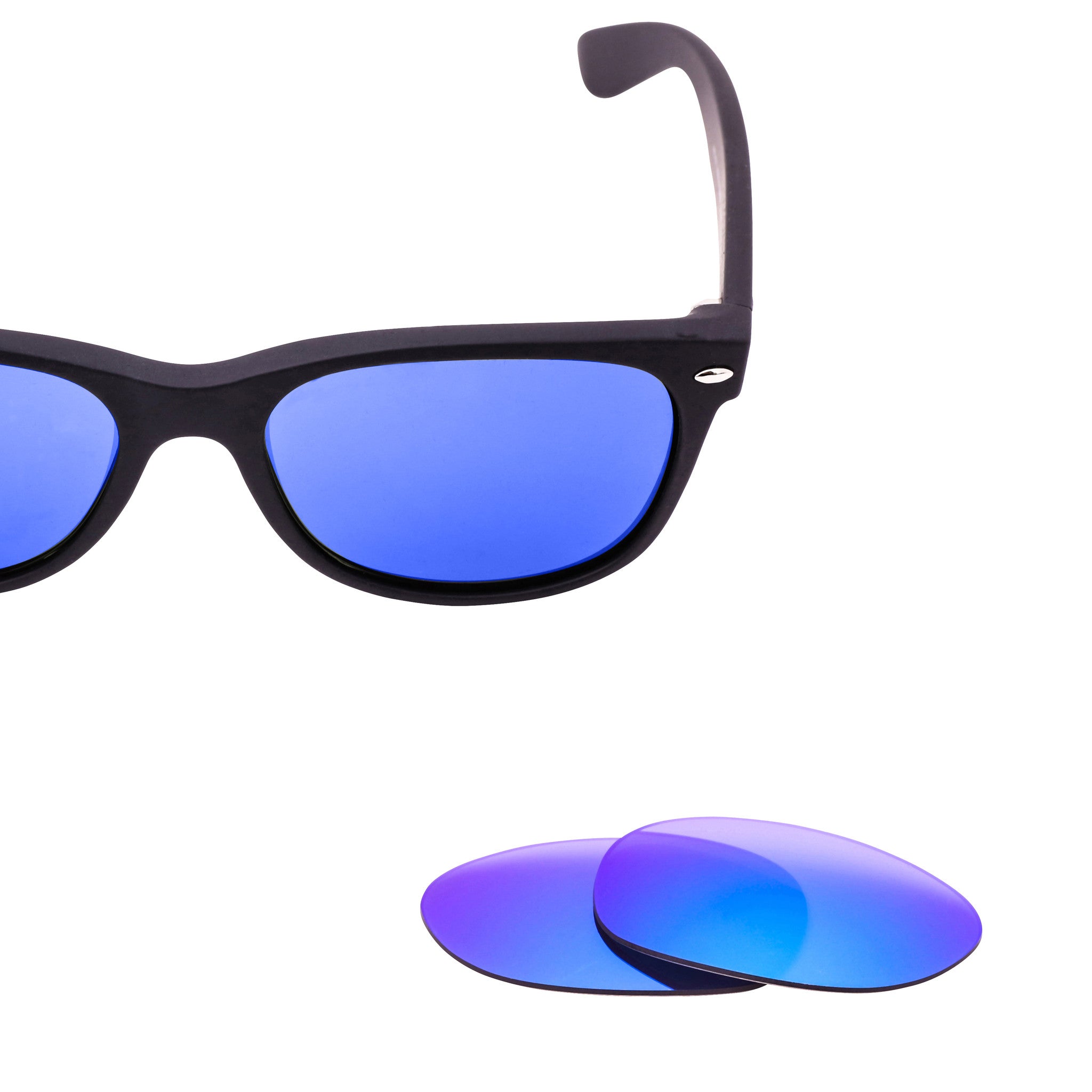 New wayfarer best sale flash gradient lenses